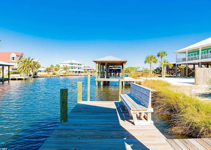 Family Bungalow! Access, Pool, & Fishing Dock Gulf Shores